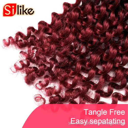 wholesale 18inch Passion Twist Hair Water Wave Crochet Twist New Water Wave Crochet Braids hair for Passion Twist Hair Extension